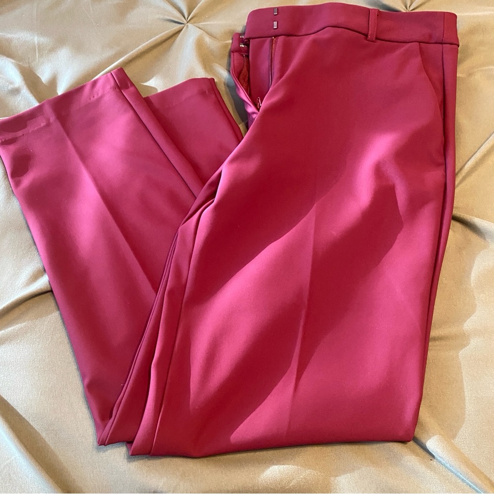 Christian Siriano Fuchsia Trousers - Picture 4 of 5